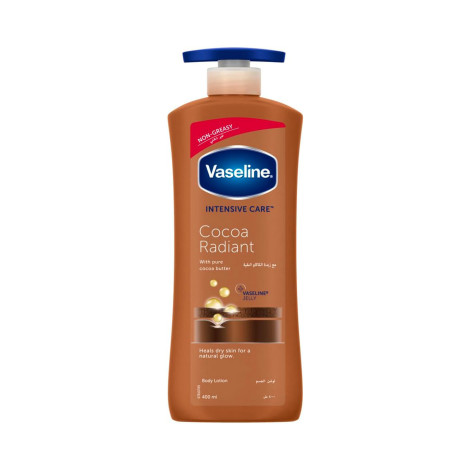 Vaseline Intensive Care Cocoa Radiant Body Lotion 400ml (Saudi Arabia)