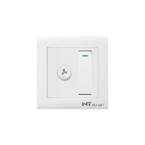 NT blu-ray Primo White 400W Fan Dimmer with Switch