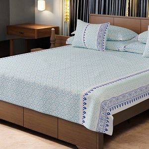 Regal Bed Sheet-305 (Empire Blue)