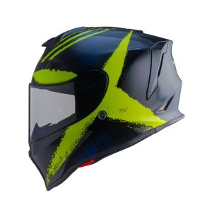 ORIGINE Dinamo Rebel Glossy Yellow-Black Helmets (Clear Visor)