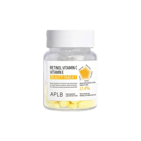 APLB Retinol Vitamin C Vitamin E Beauty Tablet 30 Tablets (Korea)