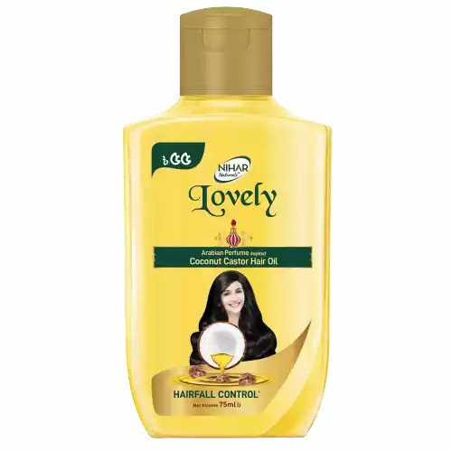Nihar Lovely Coconut Castor Hair Oil