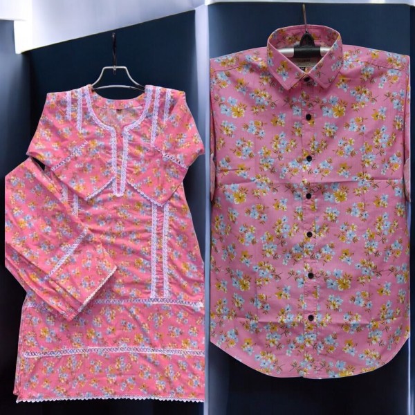 Shirt and Two Piece Couple Set