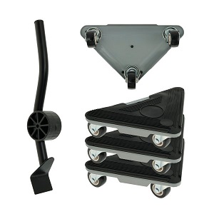 Roller Washing Machine Refrigerator Base Reinforced Retractable Movable Rack with Wheels Kitchen Fridge Base
