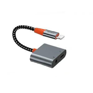 WiWU LT08 Audio Converter Lightning to Lightning & 3.5mm