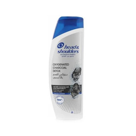 Head & Shoulders Oxygenated Charcoal Detox Anti-Dandruff Shampoo 350ml (Saudi Arabia)