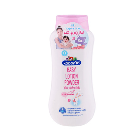 Kodomo Baby Lotion Powder Pink Hanabaki 400ml (Thailand)