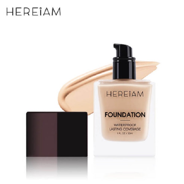 HEREIAM Waterproof Lasting Coverage Foundation(Caramel)