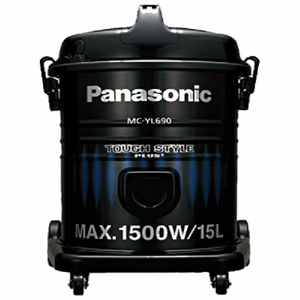 Panasonic Stainless Steel Body Drum Type Vacuum Cleaner With Blower Function, MC-YL690
