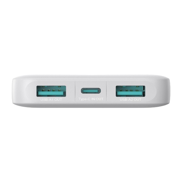 JOYROOM JR-PBF12 2.4A LED Power Bank 22.5W 10000mAh – White