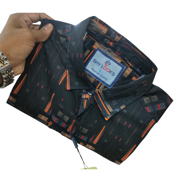 Trendy China Macro 3D Print Shirt