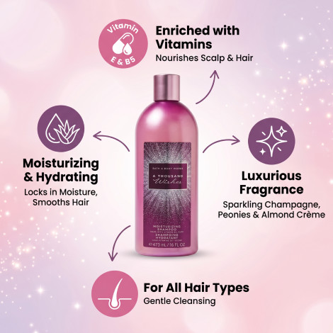 Bath & Body Works A Thousand Wishes Moisturizing Shampoo 473ml (USA)