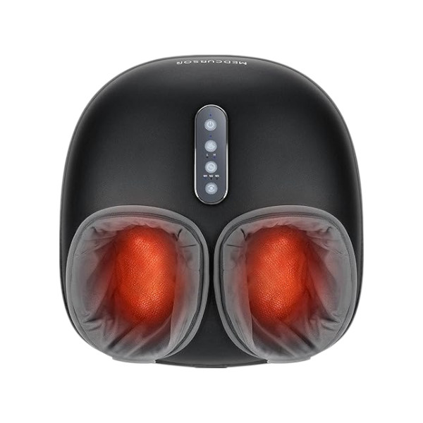 Electric Foot Massagers With Heated, Soothing Deep Kneading Therapy For Foot Wellness