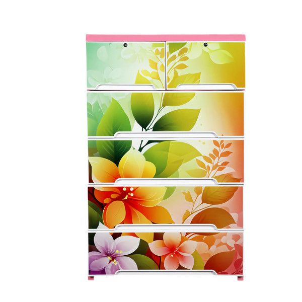 Elite Wardrobe HD-Double 5D-Dream Garden Pink-TEL