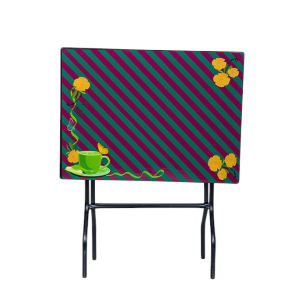 Restaurant Table 2 Seat St/Lg Print Coffee Time Rose Wood