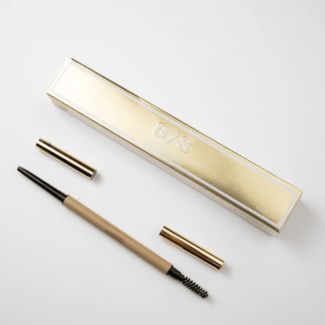 Guerniss Natural And Delicate Double Headed Eyebrow Pencil -  G013-Grey Brown (Hong Kong)