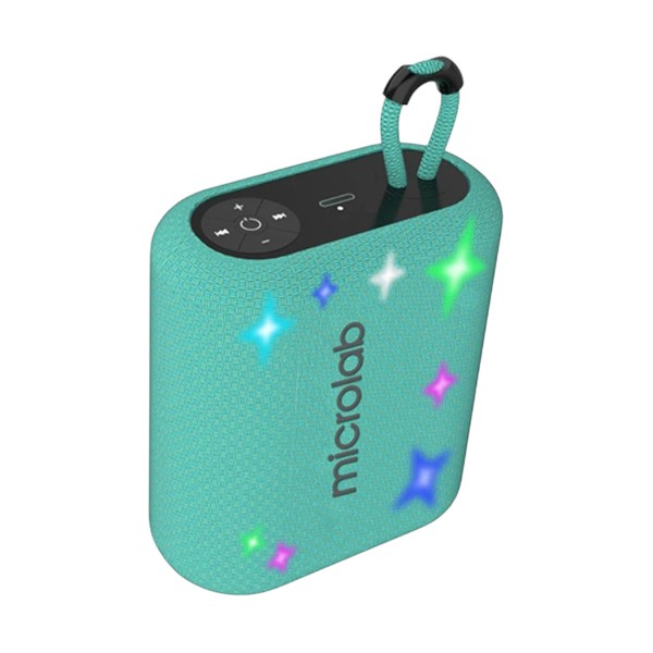 Microlab Twinkle Star 1 Emerald Green Mini Portable Bluetooth Speaker