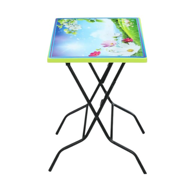 Restaurant Table 2 Seat St/Le Print Ray-Lime Green