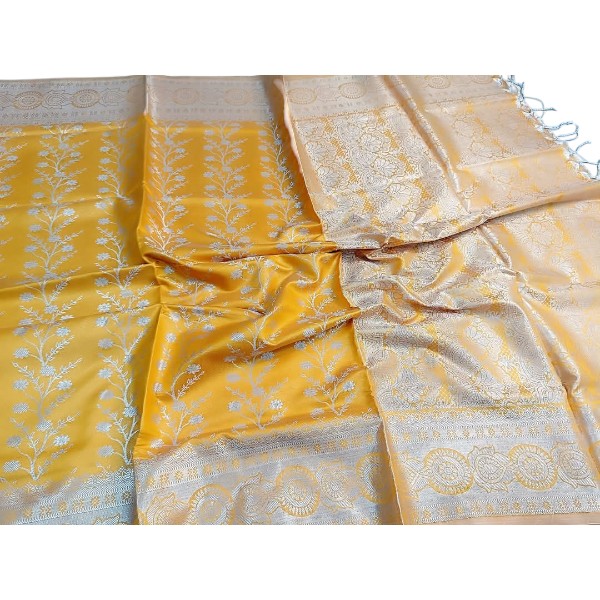 Soft silk kanci katan sharee