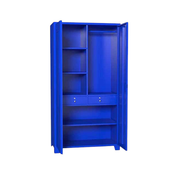 Regal Metal Household Almirah Blue