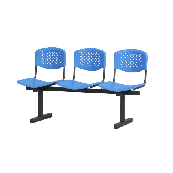 Regal Indigo Waiting Chair