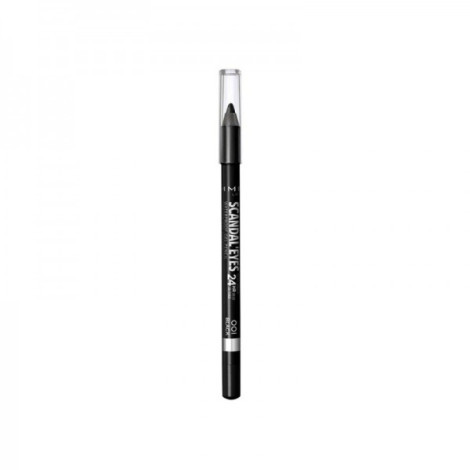 Rimmel Scandaleyes Waterproof Gel Pencil 001 Black (France)
