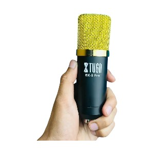 Xtuga BX-9 Pro Condenser Microphone – Golden