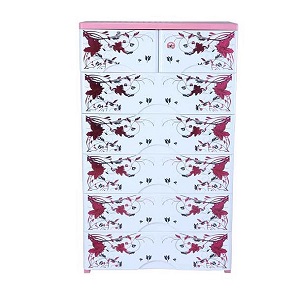 RFL Wardrobe Double 6D KD Elegant Pink