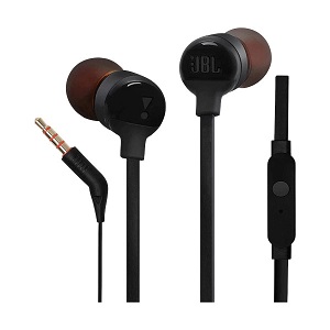 JBL TUNE 110 Wired In-Ear Black Headphone