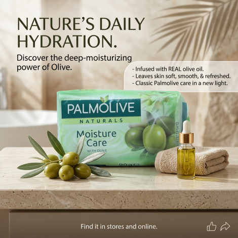 Palmolive Moisture Care With Olive Soap 90g (Turkey)