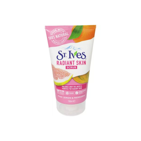 St.Ives Pink Lemon & Mandarin Radiant Skin Scrub 150ml (Poland)