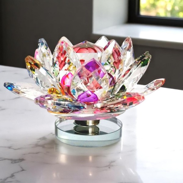 Crystal Lotus Flower