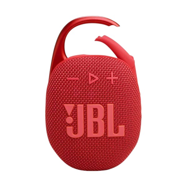 JBL Clip 5 Red Ultra-Portable Bluetooth Speaker