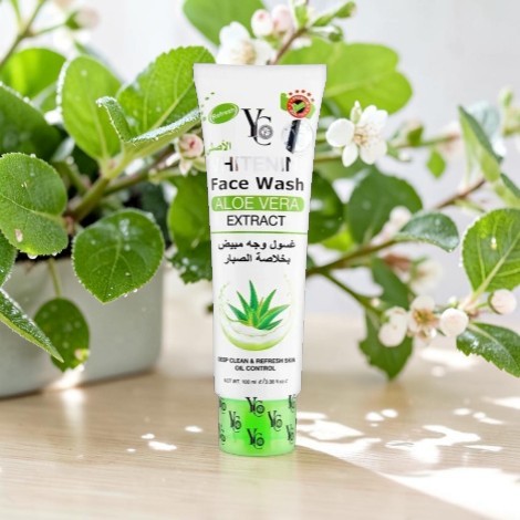 YC Whitening Aloe Vera extract face wash 100ml (Thailand)