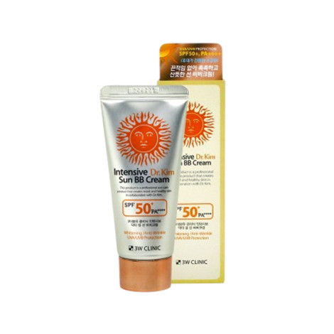 3W Clinic Intensive Dr.Kim Sun BB Cream SPF50+ PA++++ 50ml (Korea)
