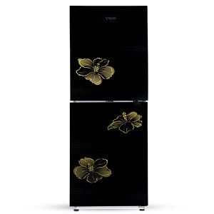 VIGO GD Refrigerator RE-262L Mirror Lotus FL-TM