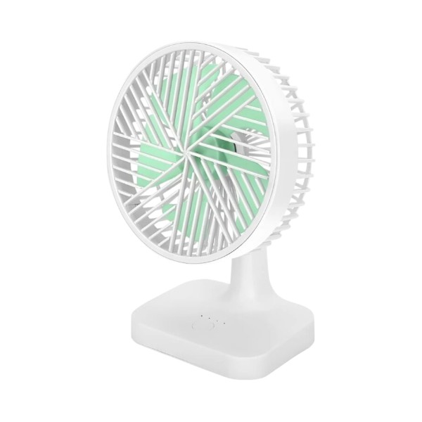 Rechargeable Mini Table Fan – Green