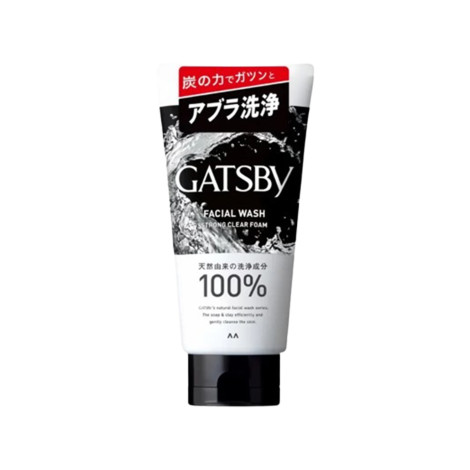 Gatsby  Strong Clear Foam Facial Wash 130g (Indonesia)