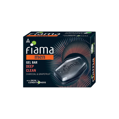 Fiama Men Charcoal & Grapefruit Gel Bar 125g (India)