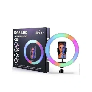 MJ33 RGB LED Soft Ring Light