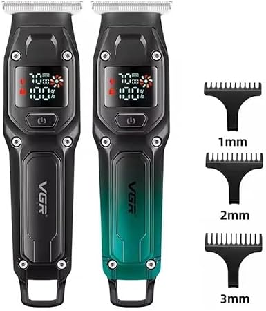 VGR V-964 Rechargeable Digital Display Professional Hair & Beard Trimmer