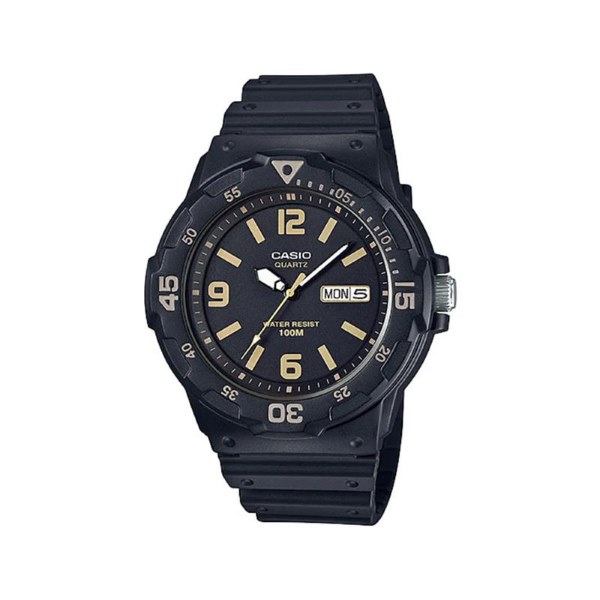 Casio MRW-200H-1B3VDF Sports Day Date Fiber Belt Men’s Watch