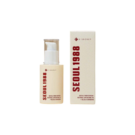 K-Secret Retinal Liposome 2% + Black Ginseng Seoul 1988 Serum 30ml (Korea)