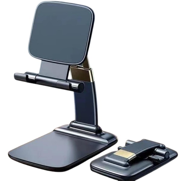 Adjustable and Foldable Desktop Mobile Phone Stand for Phone Comfortable with All Mobile for Desk, Bed, Table, Office, Video Recording, Home and Online Classes