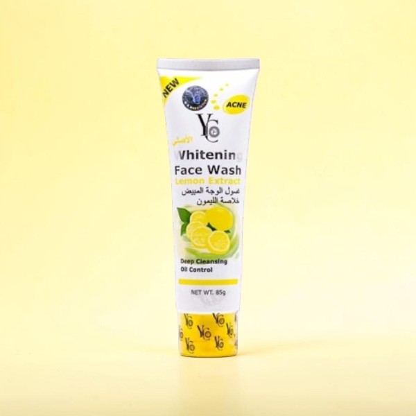 YC Acne Whitening Lemon Extract Face Wash 85g (Thailand)