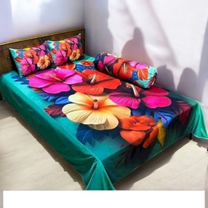 China Premium 3D Design Bed Sheet