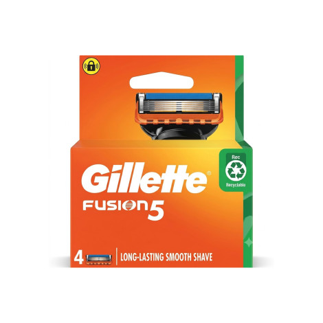 Gillette Fusion5 Razor Blades - 4 Cartridges (Germany)