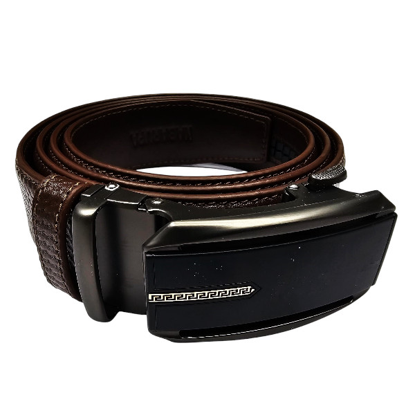 Leather belt for men