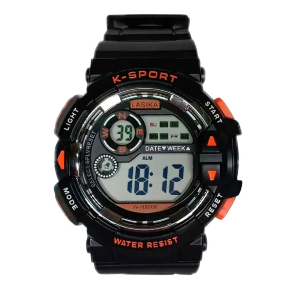 LASIKA W-H9006 Water Resistance/ Waterproof Silicon Digital Watch for Men