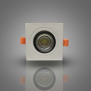 Conceal LED Spot Light 7 Watt White 6500K Body Square Color White